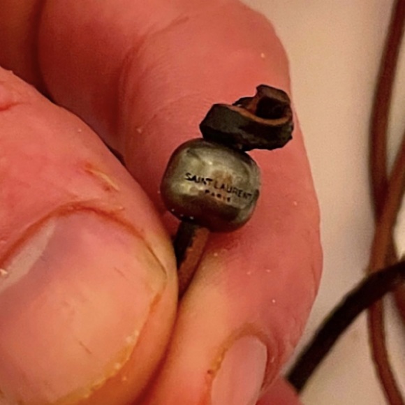 Authentic Saint Laurent Hedi Slimane 05 SS Bohemian Collection Stone Necklace - Picture 5 of 7